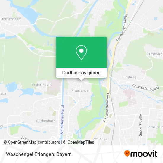 Waschengel Erlangen Karte