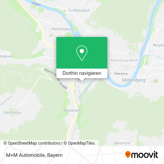 M+M Automobile Karte