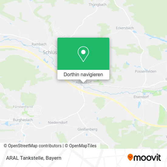 ARAL Tankstelle Karte