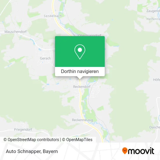 Auto Schnapper Karte