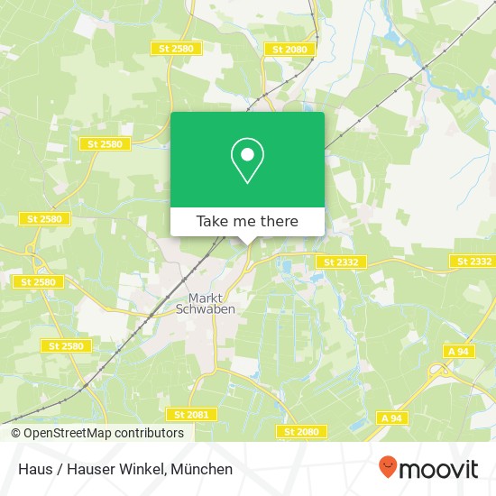Haus / Hauser Winkel Karte