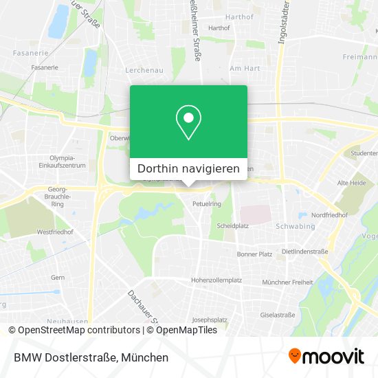 BMW Dostlerstraße Karte