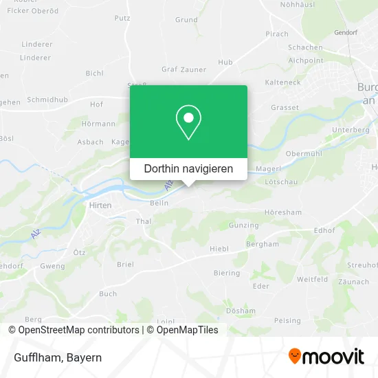 Gufflham Karte