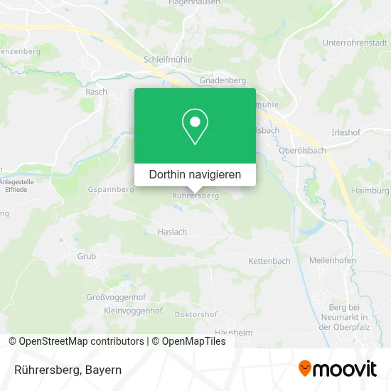 Rührersberg Karte