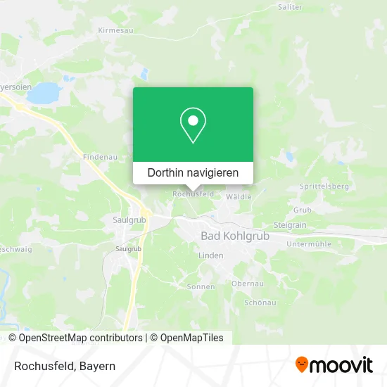 Rochusfeld Karte