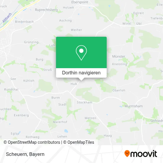 Scheuern Karte