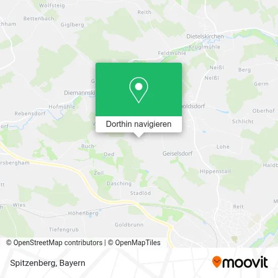 Spitzenberg Karte