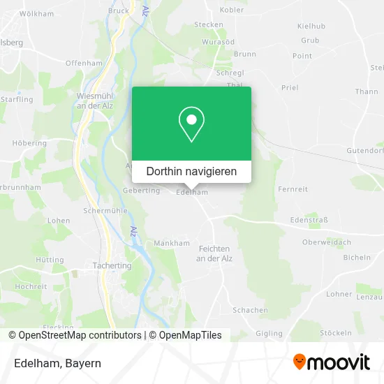 Edelham Karte