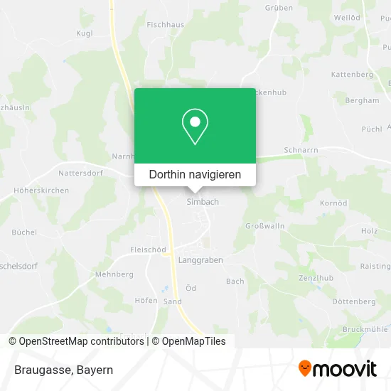 Braugasse Karte