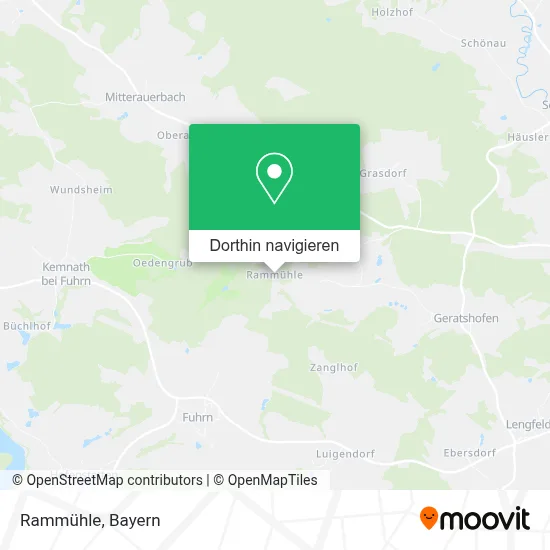 Rammühle Karte