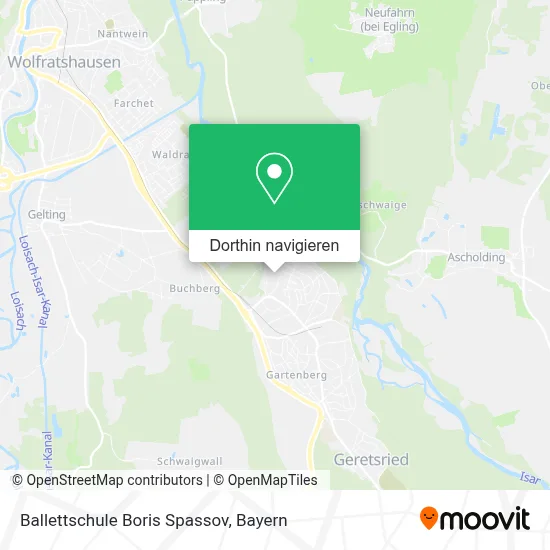 Ballettschule Boris Spassov Karte