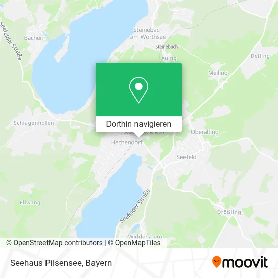 Seehaus Pilsensee Karte