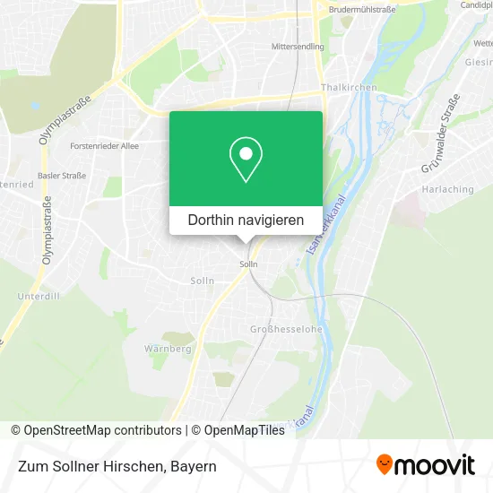 Zum Sollner Hirschen Karte