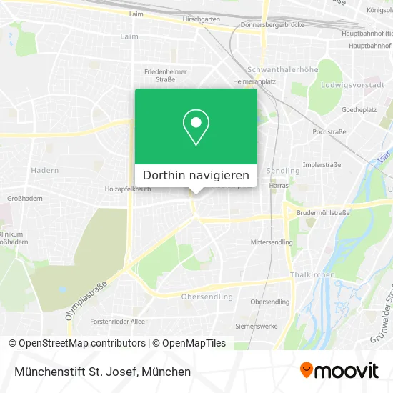 Münchenstift St. Josef Karte