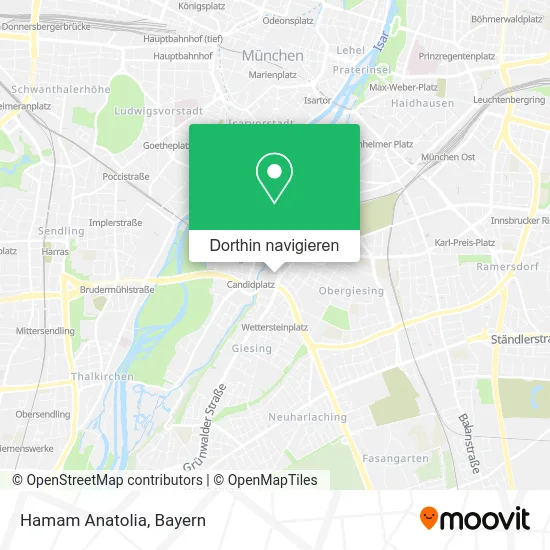 Hamam Anatolia Karte