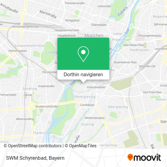 SWM Schyrenbad Karte