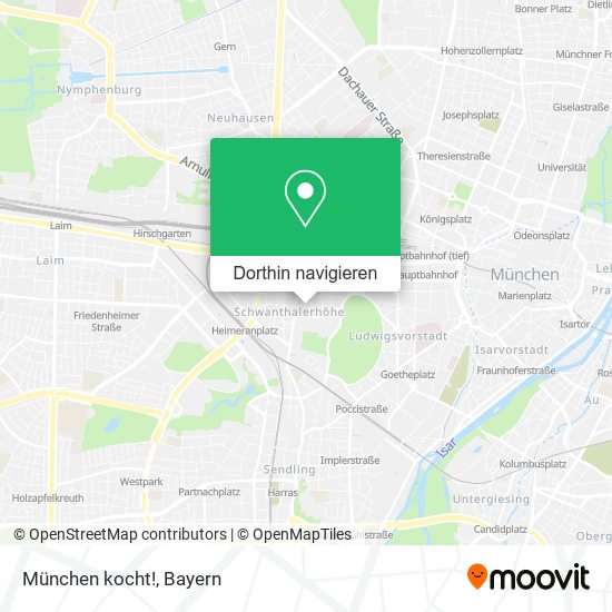 München kocht! Karte