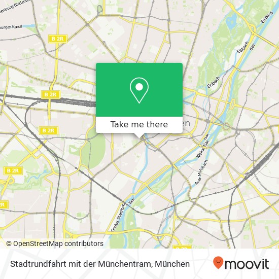 Stadtrundfahrt mit der Münchentram Karte