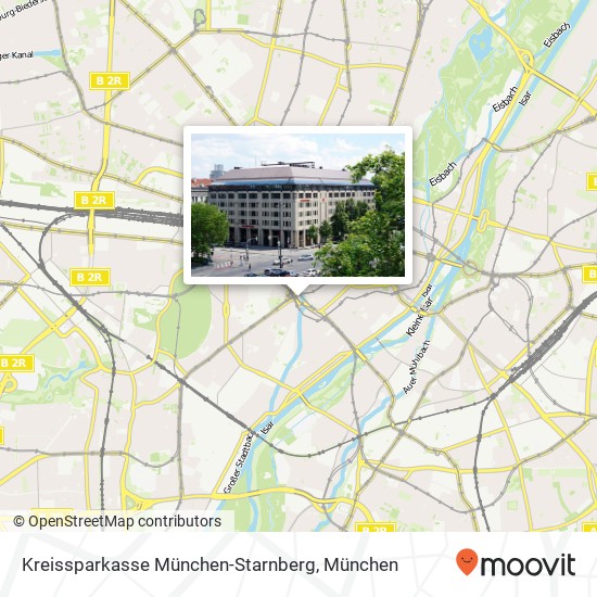 Kreissparkasse München-Starnberg Karte