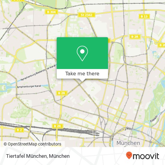 Tiertafel München Karte