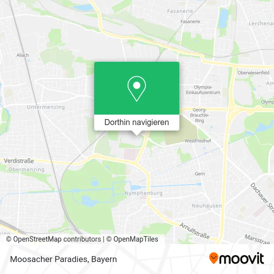 Moosacher Paradies Karte