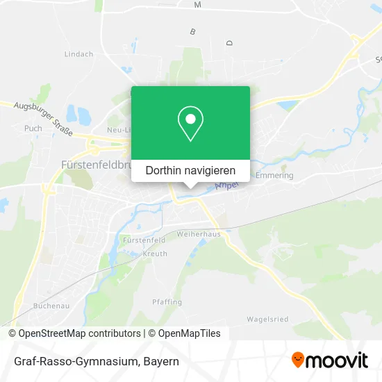 Graf-Rasso-Gymnasium Karte