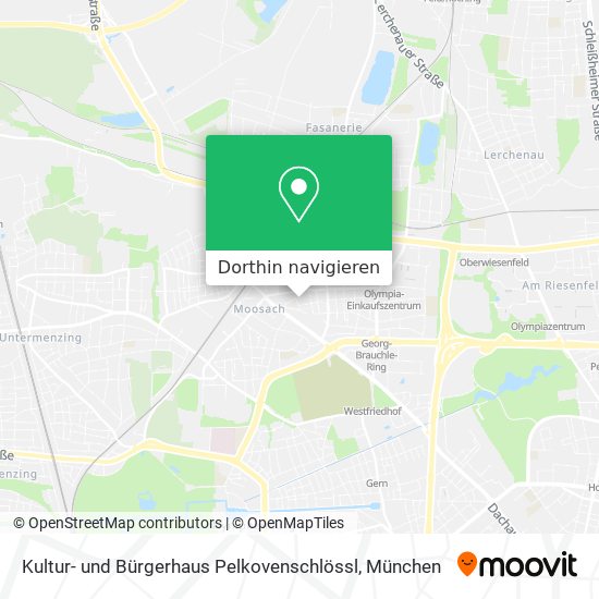 Kultur- und Bürgerhaus Pelkovenschlössl Karte