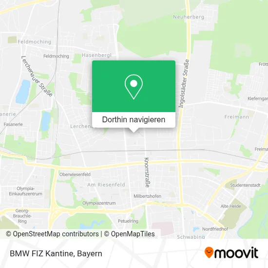 BMW FIZ Kantine Karte