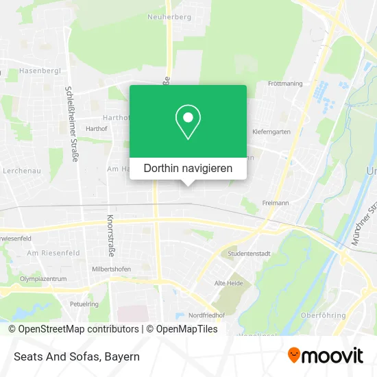 Seats And Sofas Karte