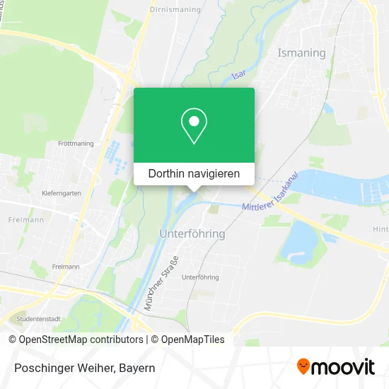 Poschinger Weiher Karte