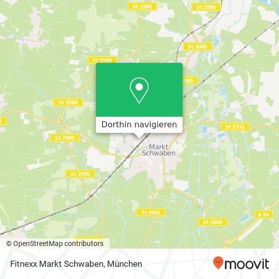 Fitnexx Markt Schwaben Karte