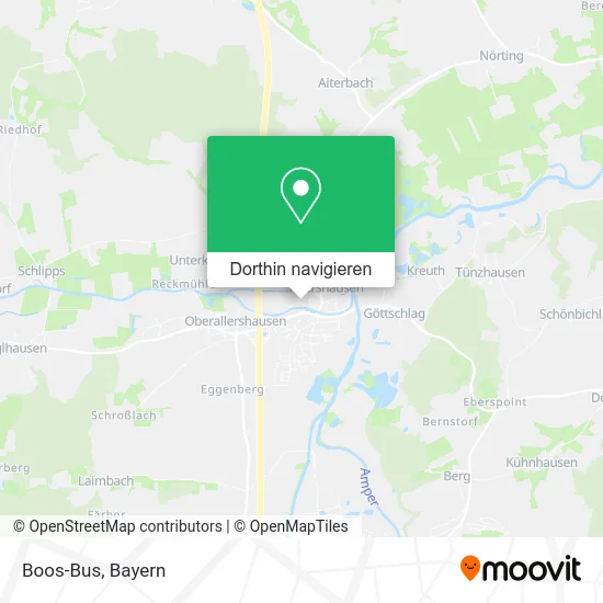 Boos-Bus Karte