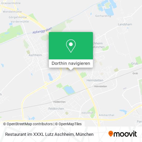 Restaurant im XXXL Lutz Aschheim Karte
