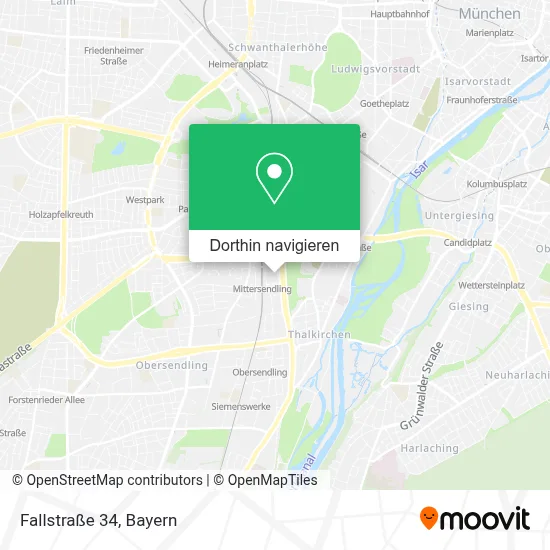 Fallstraße 34 Karte