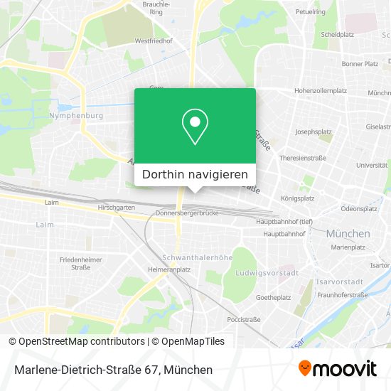Marlene-Dietrich-Straße 67 Karte