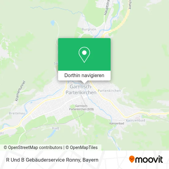 R Und B Gebäuderservice Ronny Karte