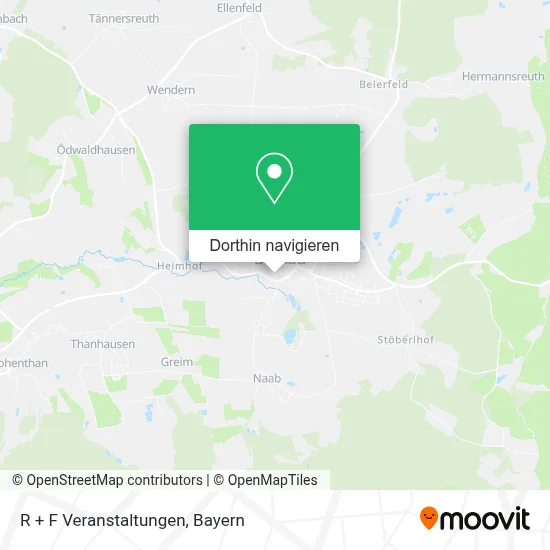 R + F Veranstaltungen Karte