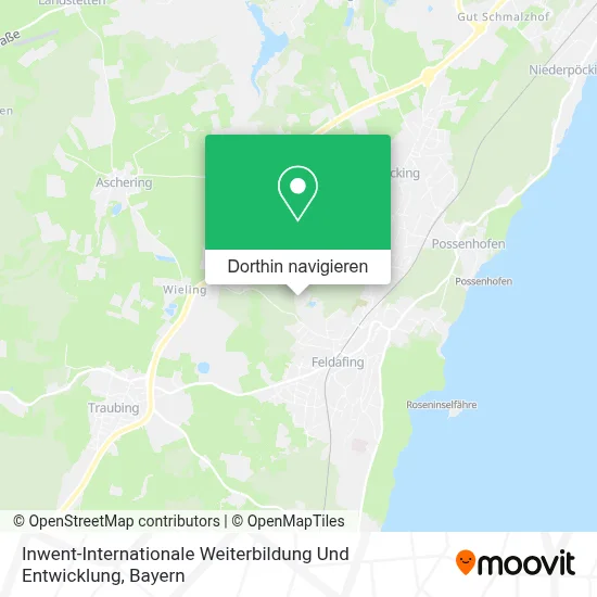 Inwent-Internationale Weiterbildung Und Entwicklung Karte
