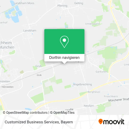 Customized Business Services Karte