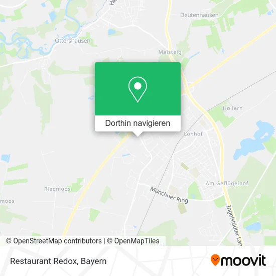 Restaurant Redox Karte