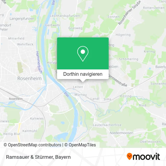 Ramsauer & Stürmer Karte