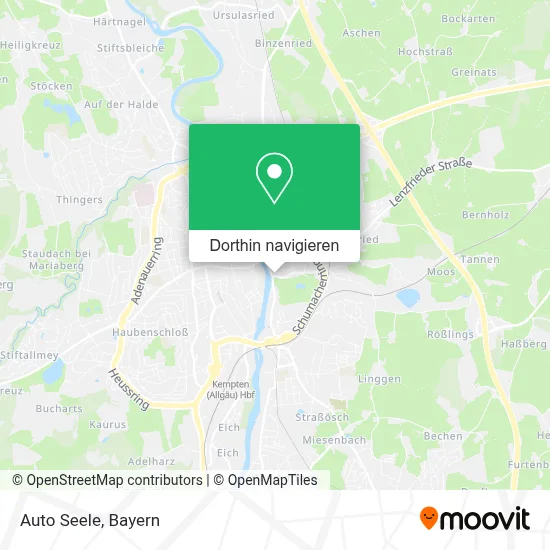 Auto Seele Karte