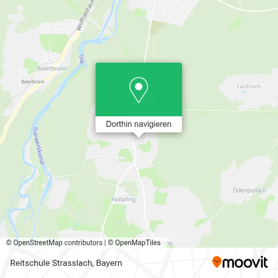 Reitschule Strasslach Karte