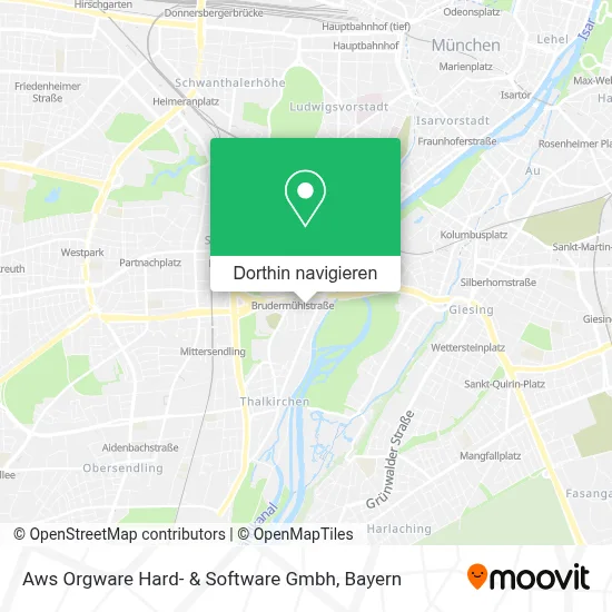 Aws Orgware Hard- & Software Gmbh Karte