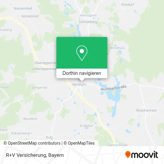 R+V Versicherung Karte