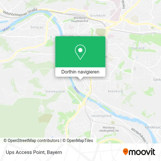 Ups Access Point Karte
