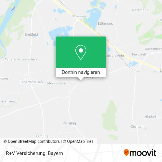 R+V Versicherung Karte