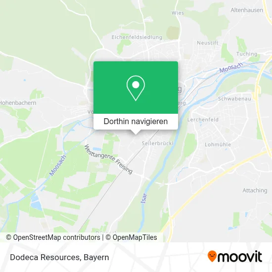 Dodeca Resources Karte