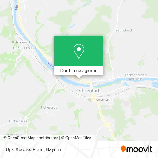 Ups Access Point Karte