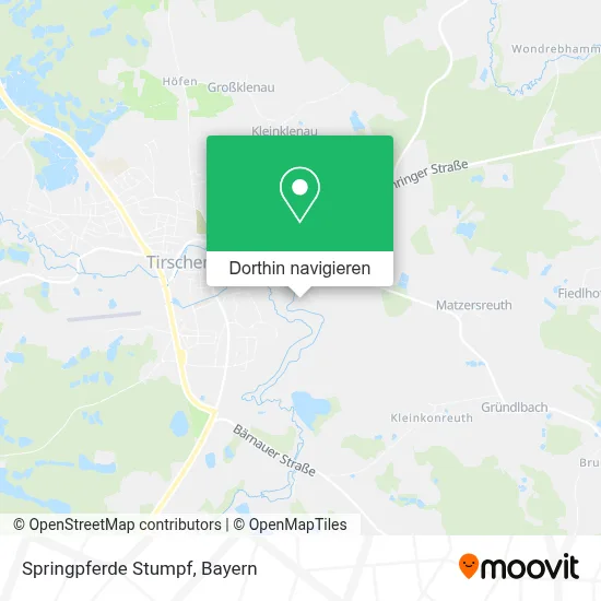 Springpferde Stumpf Karte